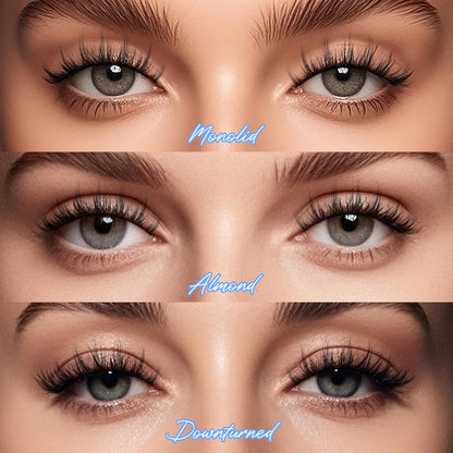 Lashes Natural Look False Eyelashes -  Fake Eyelashes 3D Super Fluffy False Lashes Black Band Wispy Lashes 3-Pack Faux Mink Lashes,Xmz21-3